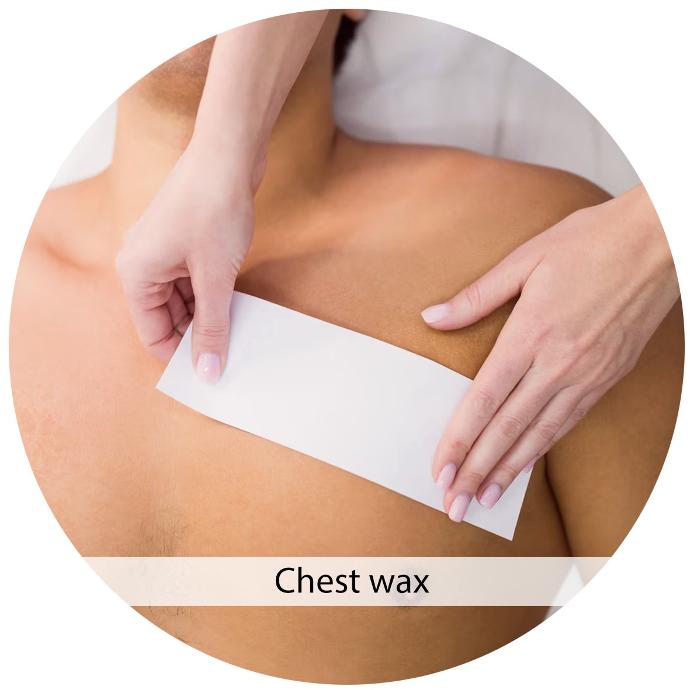 Chest Waxing Session