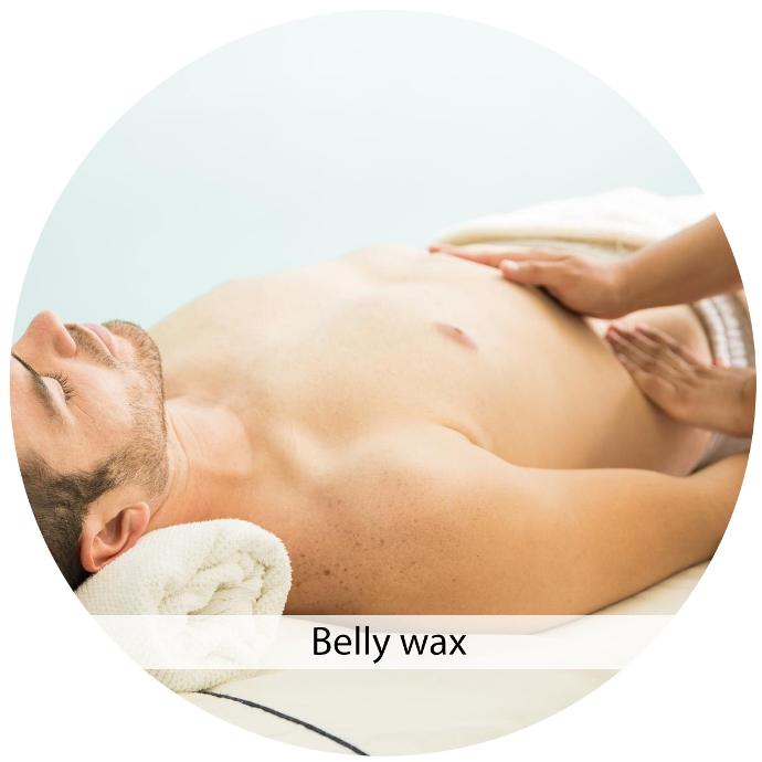 Belly Waxing Session