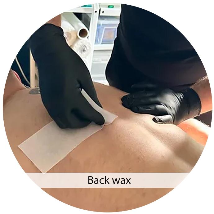 Back Waxing Session